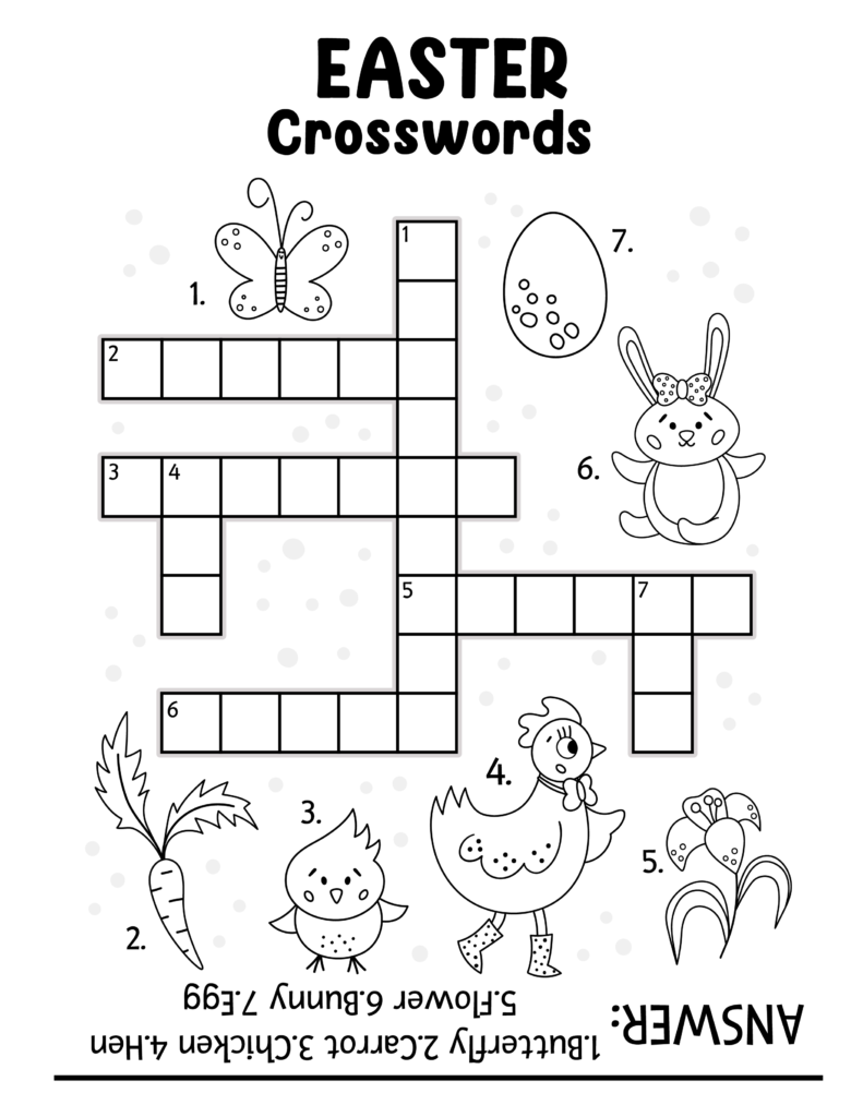 ใบงาน Crossword
